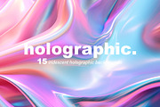 Iridescent Holographic Backgrounds, a Background Graphic by tatiankaart (Thumbnail 1 of 16)