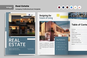 Property Catalog for Real Estate, a Brochure Template by twinstd