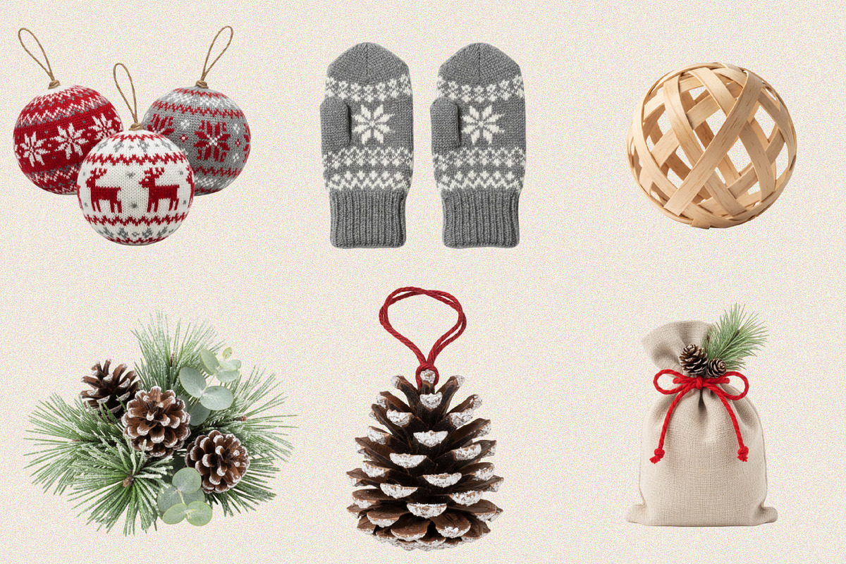 Nordic Christmas Elements Pack, an Illustration by SVGArt (Photo 2 of 8)