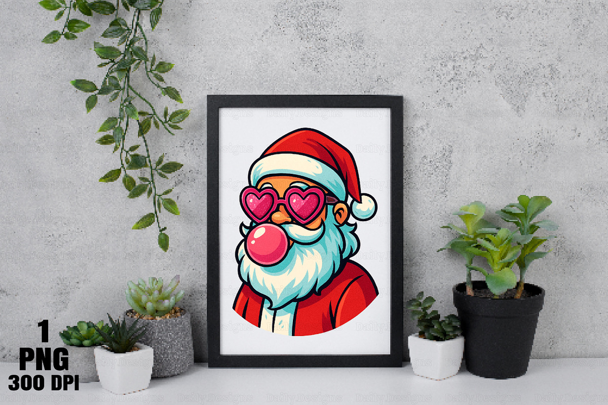 Pink Santa Png Santa Clipart Christm, an Illustration by Daily.Designs (Photo 8 of 10)