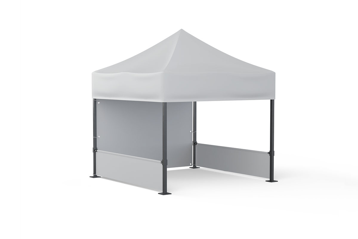 Outdoor Canopy Tent Mockup Set, an Advertising Mockup by Se٧enStudio (Photo 4 of 8)