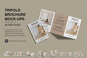 A4 Trifold Brochure Mockup Bundles, a Brochure Template by Graphic Aesthetic (Thumbnail 1 of 13)