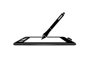 50 Graphic Drawing Tablet Vector Bun, an Illustration by Amazin_art (Thumbnail 7 of 51)