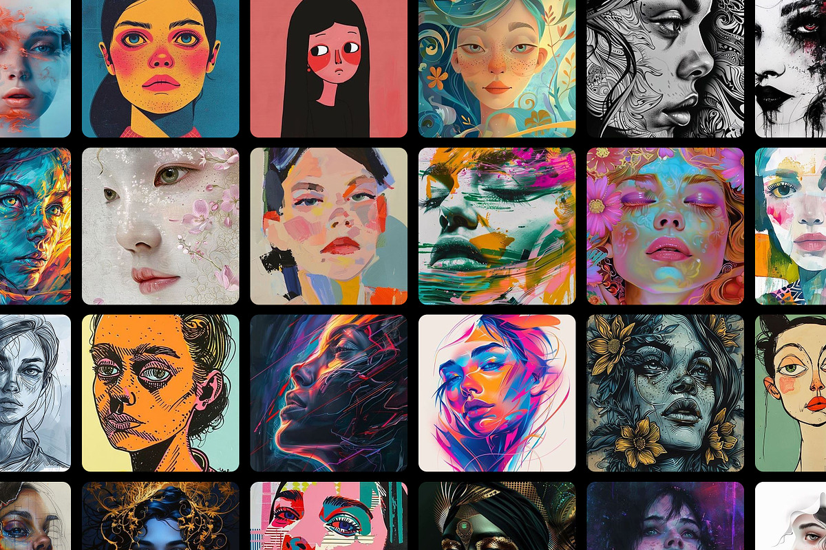 10,000 Art Styles For ChatGPT-Vol 3, a Decorative Illustration by Sevenstyles (Photo 4 of 6)