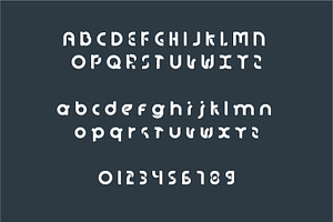 Oblong Logo Font