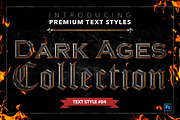 Dark Ages #2 - Text Styles, a Layer Style Add-On by Jonas Stensgaard (Thumbnail 5 of 28)