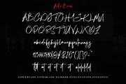 Awtter Break, a Script Font by pineungtype (Thumbnail 8 of 8)