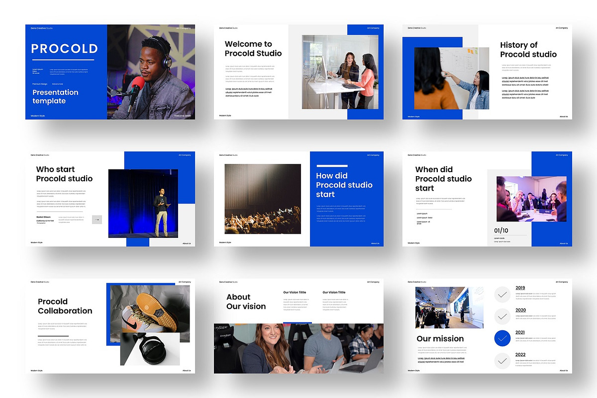 Procold – Business PowerPoint, a Presentation Template by Dens Creative Studio (Photo 2 of 6)