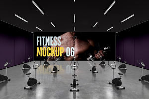FITNESS GYM Mockup 06