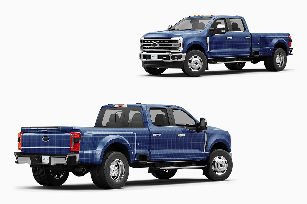 Pickup Truck Mockup 15, a Product Mockup by Mockupix (Photo 8 of 12)