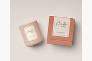 Amber Glass Candle Mockup, a Product Mockup by mockupocka (Thumbnail 7 of 15)