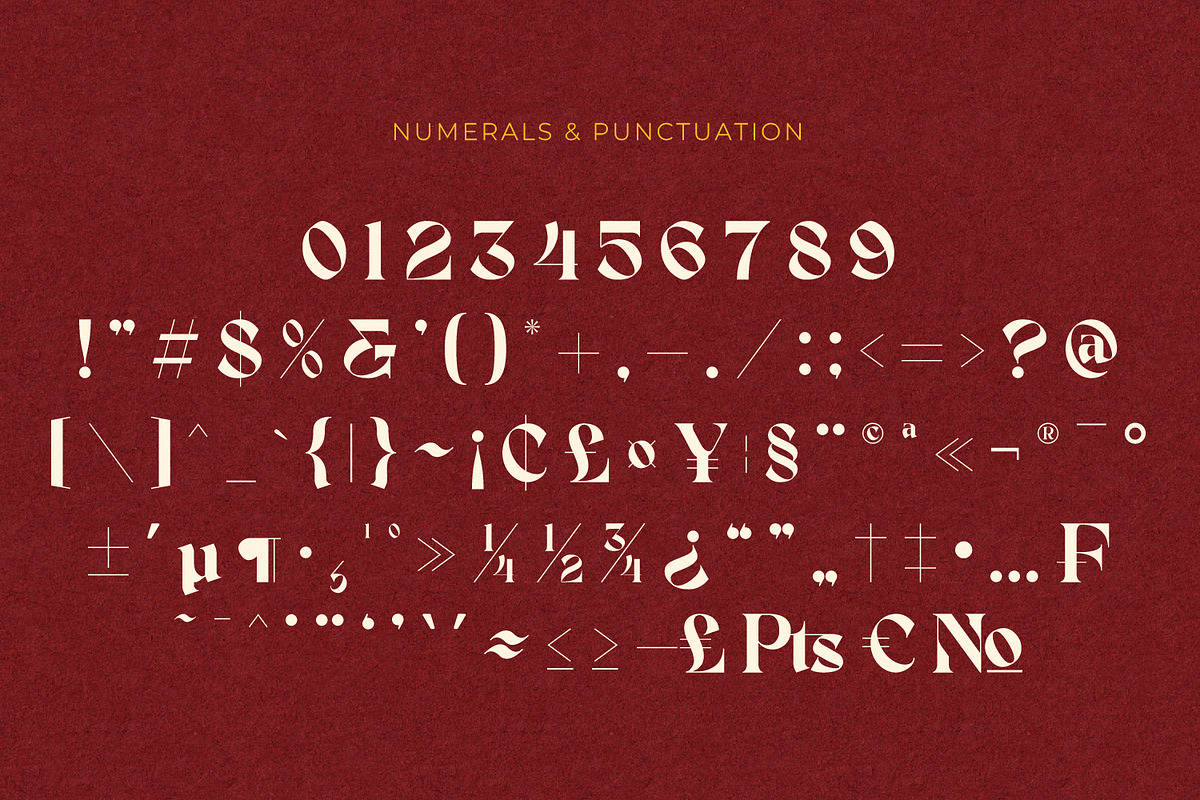 Mofaged - Serif Typeface Font, a Serif Font by Rishsketch (Photo 12 of 15)