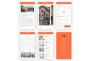 Real Estate & Property Adobe XD App, an UI Kit Template by themelove (Thumbnail 10 of 16)