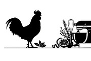 farmhouse kitchen wall decor design, an Illustration by Amazin_art (Thumbnail 2 of 33)