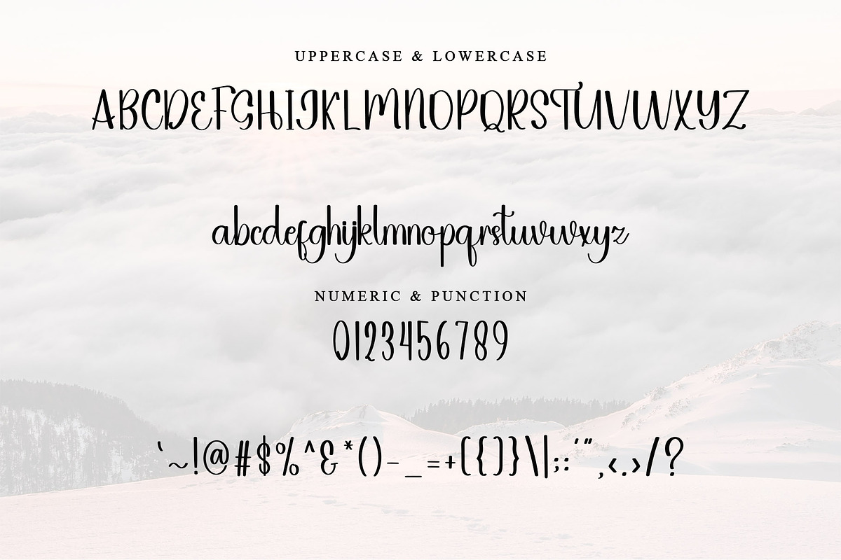 Snowflake, a Handwritten Font by InermediaSTUDIO (Photo 6 of 7)