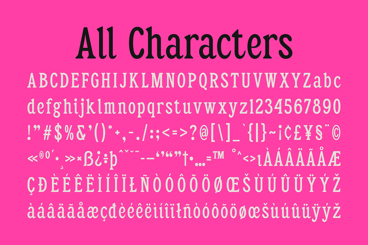 CS Lusty – Serif Font, a Serif Font by Craft Supply Co. (Photo 8 of 8)