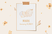 BABY PORTRAIT CREATOR. Boho newborn, a Person Illustration by OlliArtDesign (Thumbnail 4 of 14)