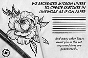 The Real Needles Tattoo Brushes, a Brush Add-On by Easy Procreate (Thumbnail 5 of 10)