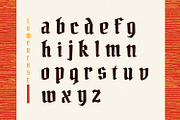 Bedtime Story Typeface, a Blackletter Font by Oban Jones (Thumbnail 3 of 5)