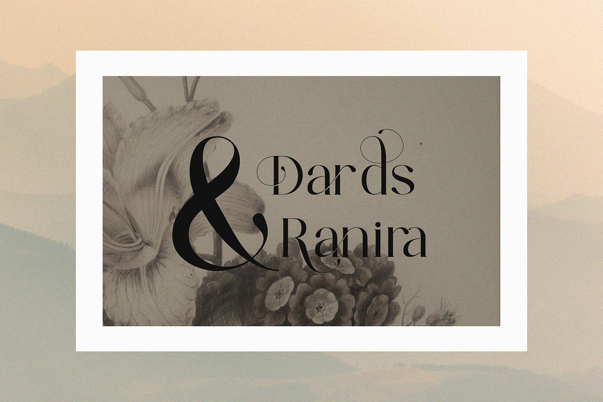 Baginda - Modern Ligature Typeface, a Serif Font by BOOSH Studio (Photo 13 of 14)