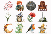 King Arthur Clipart, an Illustration by Design Market (Thumbnail 2 of 4)