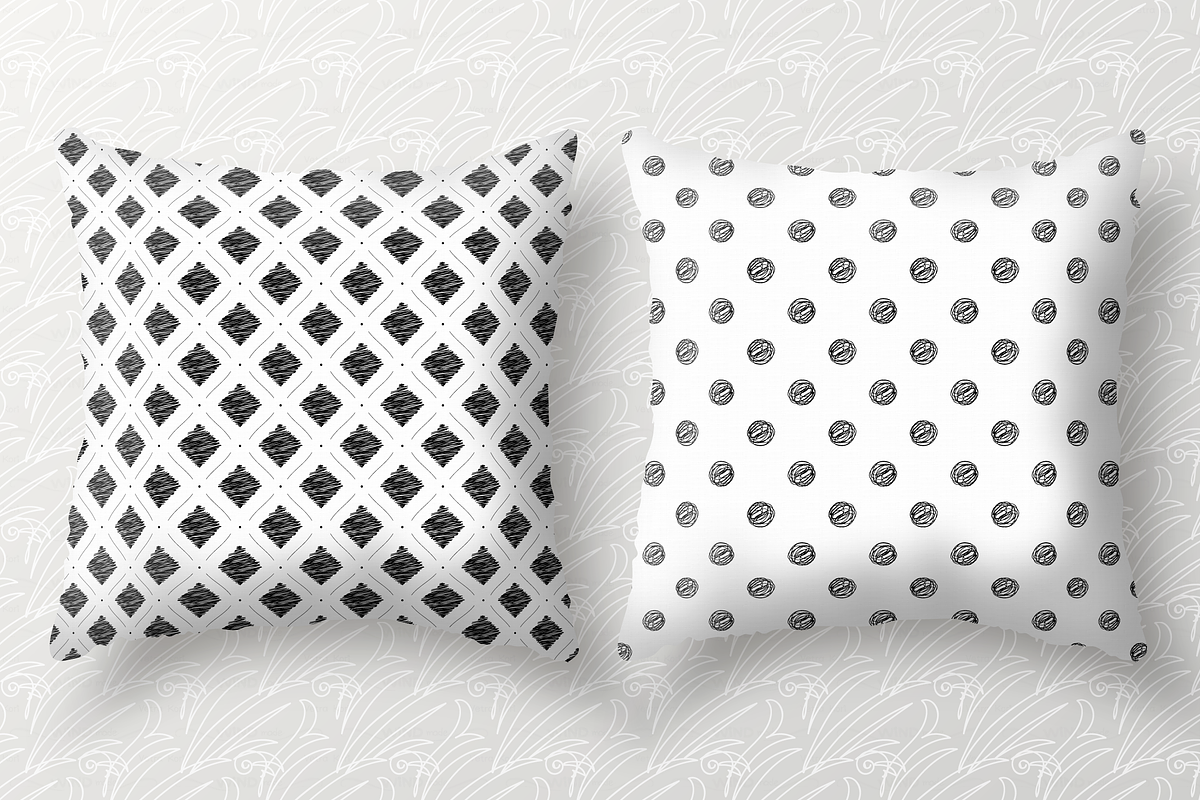 vector BIG seamless patterns SET, a Pattern Graphic by WINDmade (Photo 6 of 8)