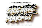 Tone down 3D editable text effect, a Layer Style Add-On by nicemorning (Thumbnail 3 of 3)