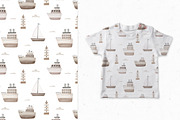 Sea Ship, a Pattern Graphic by AnnieArt (Thumbnail 3 of 4)