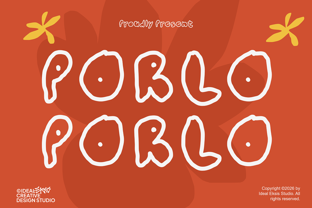 Porlo, a Handwritten Font by JelekType (Photo 1 of 8)