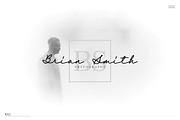 Britania Letter Signature Script, a Script Font by Runsell Studio (Thumbnail 9 of 12)