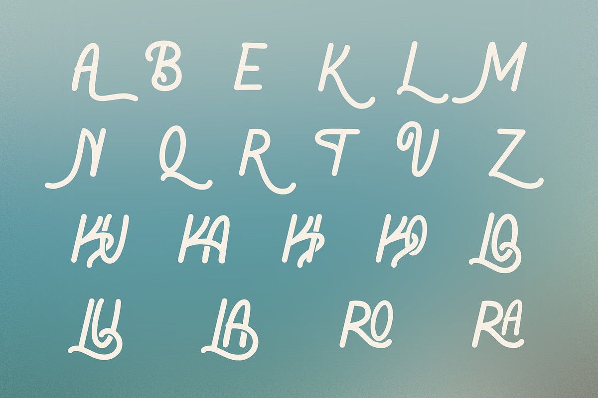 La Tropic Summer Typeface, a Handwritten Font by Casloop Studio (Photo 6 of 15)