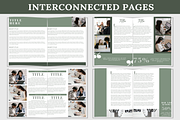 100 Ebook Lead Magnet Template Canva, a Magazine Template by LushBury (Thumbnail 5 of 7)