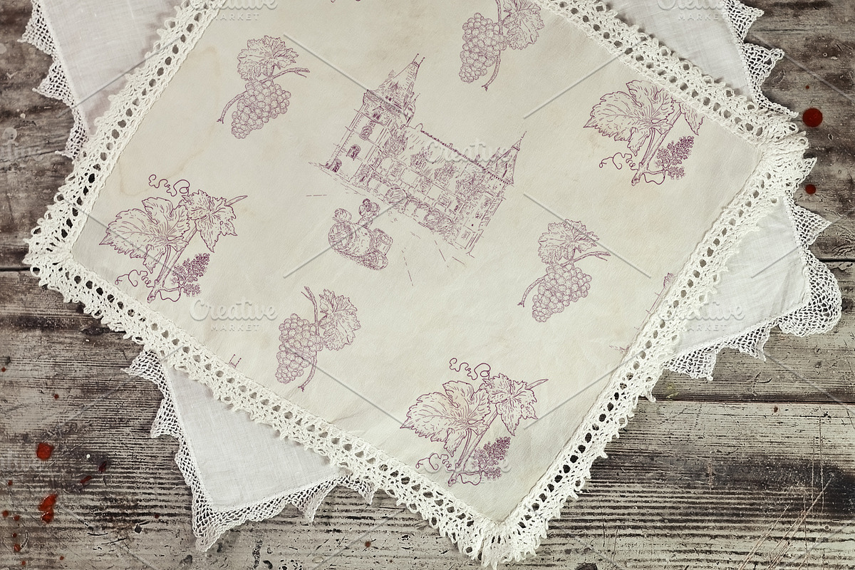 Wine inspired collection. Hand drawn, a Decorative Illustration by YvY (Photo 8 of 9)
