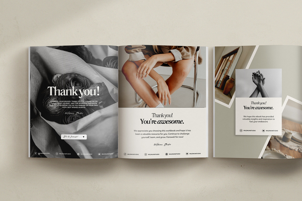 SERE / 2in1 Ebook & Workbook Kit, a Magazine Template by Wildnun Studio (Photo 16 of 45)