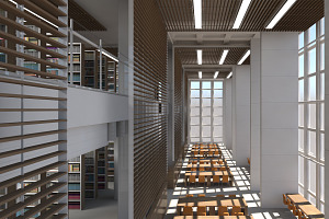 Library Interior