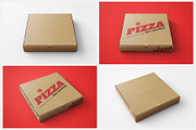 Cardboard Pizza Box Mockup Pack, a Mockup by Remnand Studio (Thumbnail 9 of 12)