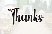 Wedding | Script Font, a Handwritten Font by Scratchones (Thumbnail 9 of 9)