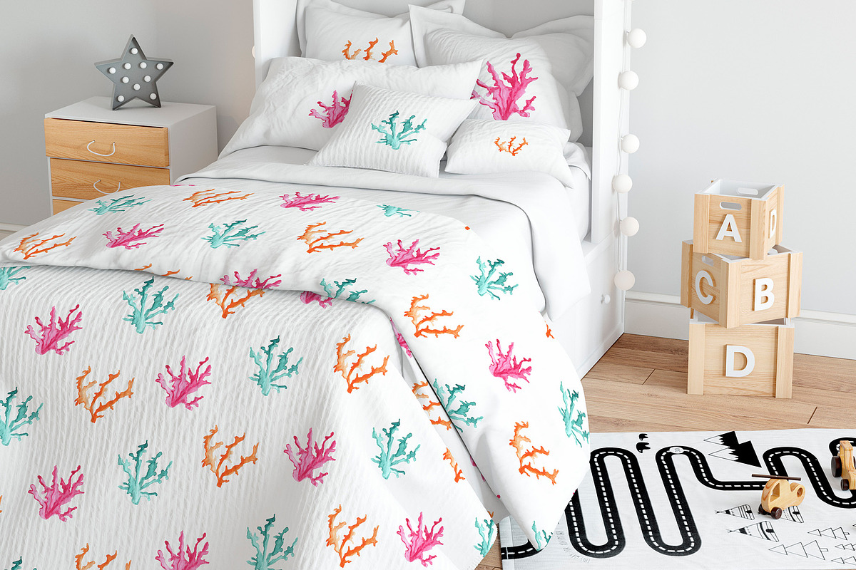 Nautical Watercolor Patterns, a Pattern Graphic by Spirit of Colors (Photo 3 of 6)