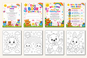 Rainbow Coloring Fun, a Stationery Template by Designmela01 (Thumbnail 2 of 8)
