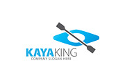 Kayaking logo, a Branding & Logo Template by Creative Dezing (Thumbnail 1 of 3)