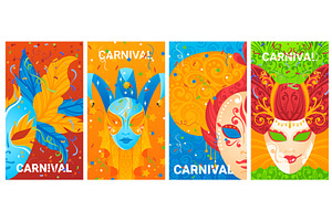 Carnival Background, Bright