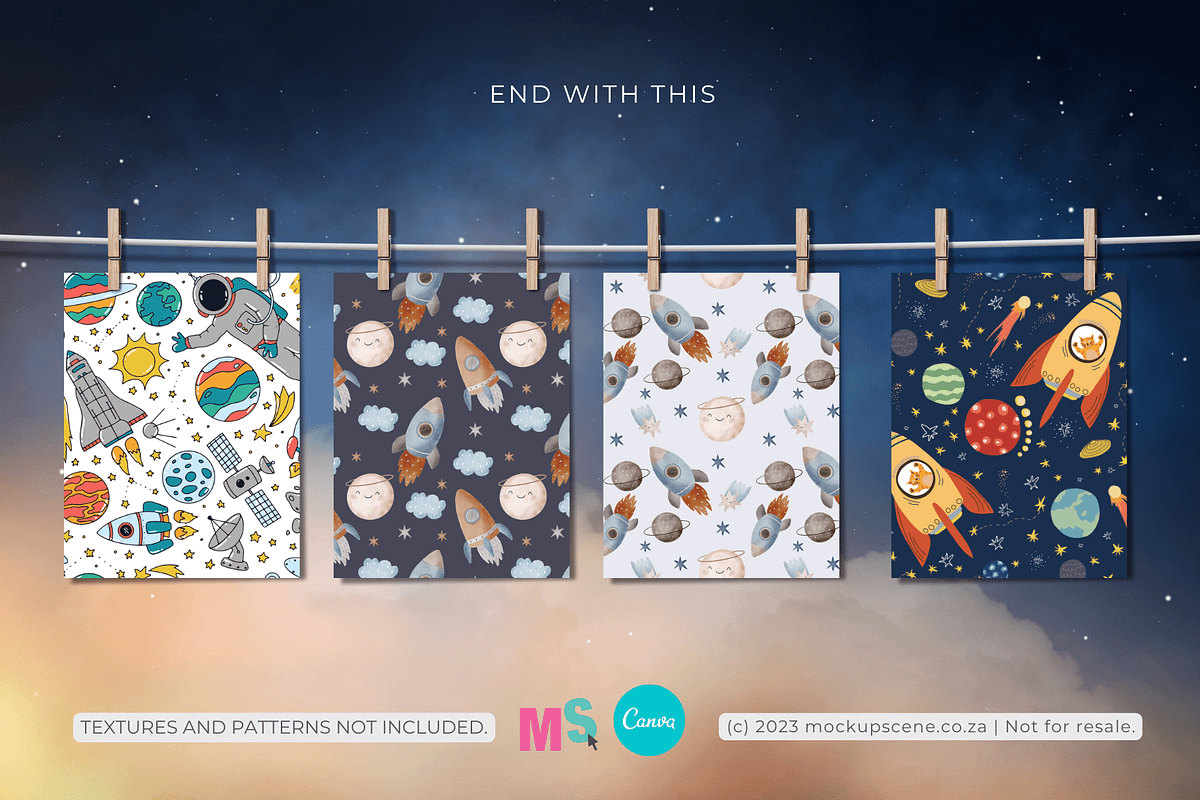 Digital Paper Mockups for Canva, a Mockup by Mockup Scene (Photo 11 of 21)