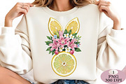 Boho Lemon Coquette Png, an Illustration by Daily.Designs (Thumbnail 2 of 5)