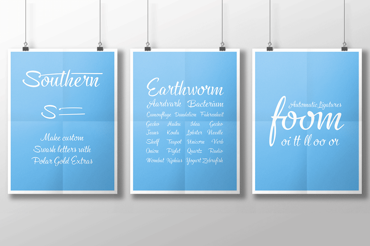 Cold Brew font trio +extras -45% off preview 3