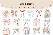 Christmas Doodles Bundle, a Seasonal Illustration by An Design (Thumbnail 4 of 10)