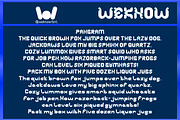 Electro Pop font, a Font by weknow (Thumbnail 6 of 8)