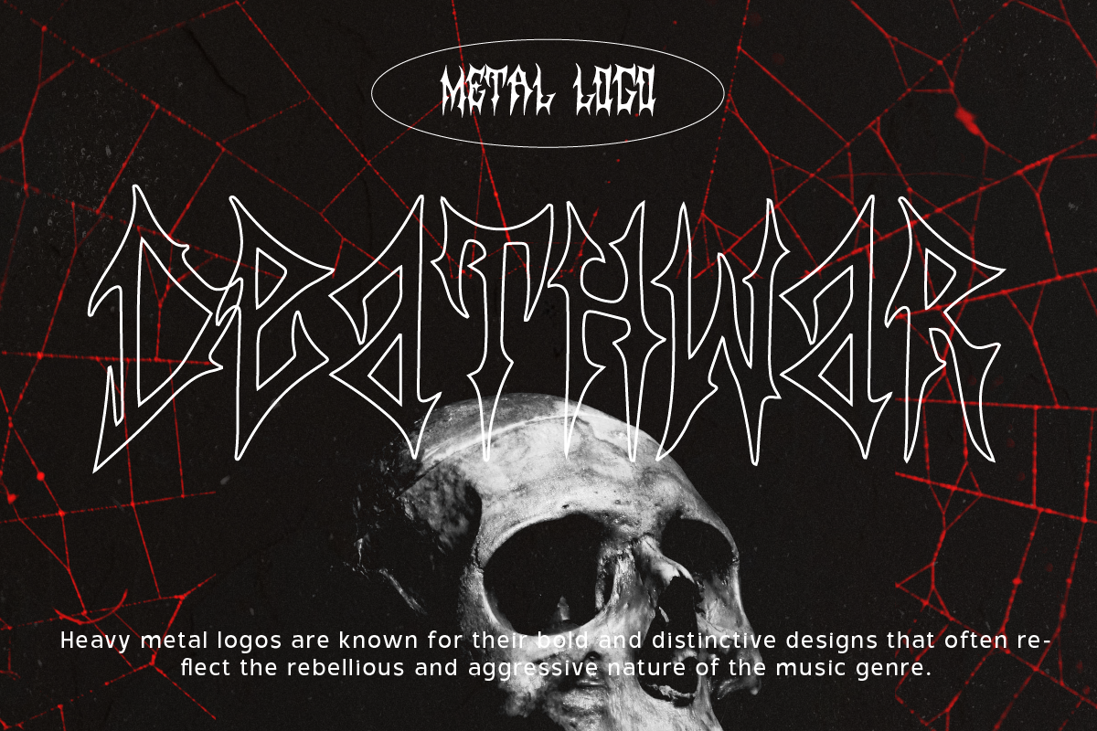 Dezzy Heavy Metal Font, a Blackletter Font by Ronny Studio (Photo 2 of 9)