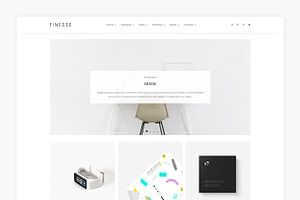 Finesse - Blog & Portfolio Theme