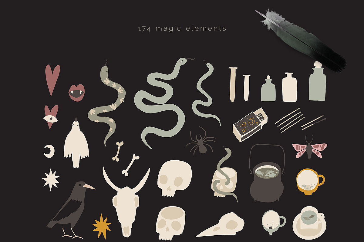 Witchcraft Corner magic illustration, a Decorative Illustration by Cute Atelier (Photo 3 of 12)