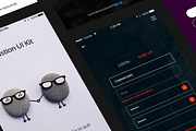 Bastion Mobile UI Kit_02Login-Signup, an UI Kit Template by CreativesCastle (Thumbnail 4 of 5)